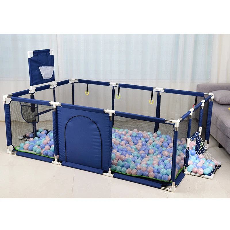

Playpen for Children's Playpen Baby Pool Park Safety Stainless Steel Fence Kids Ball Pit Baby Indoor Playground Baby Park