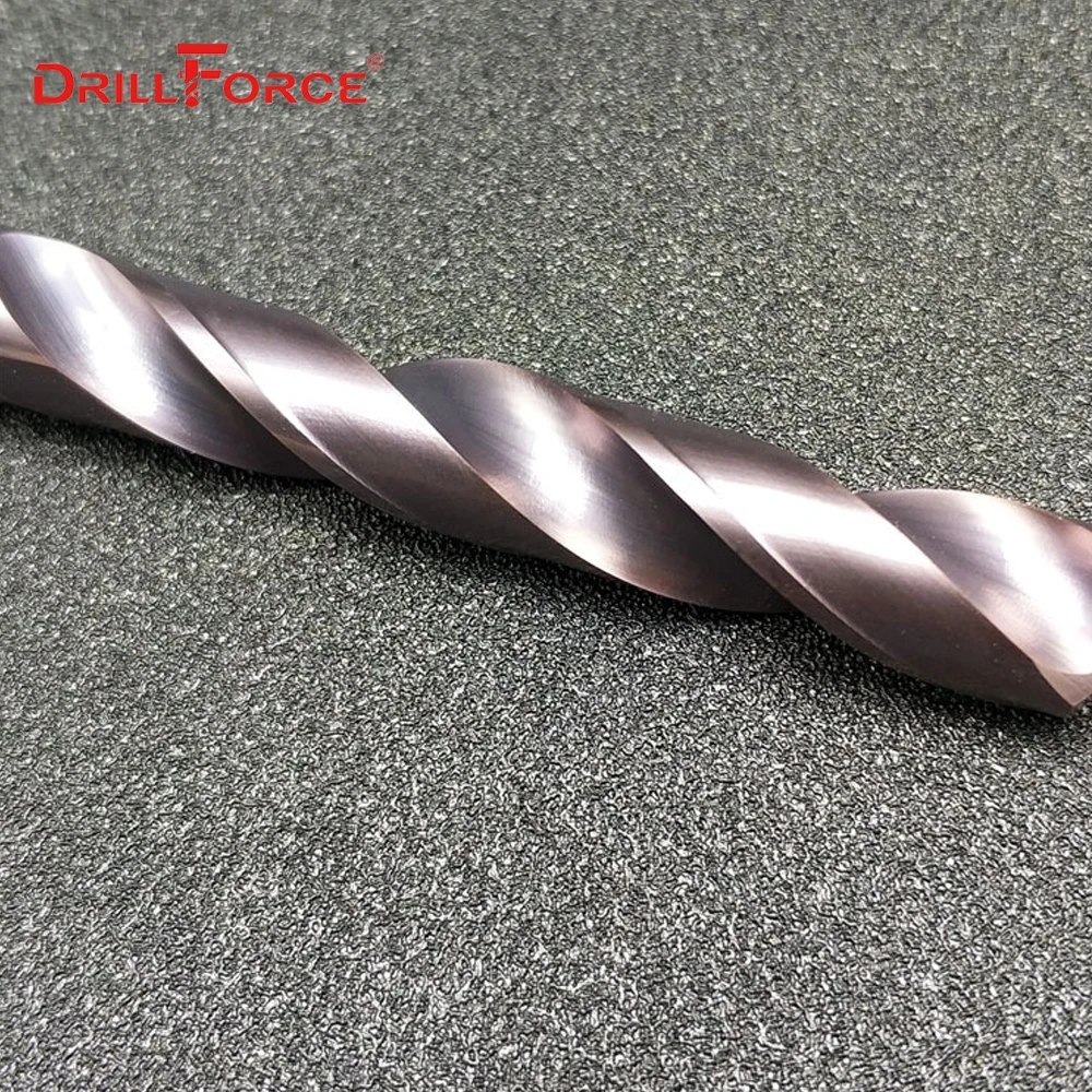 Drillforce 1 шт. диаметр. 9 20 0 мм HRC65 вольфрамовые твердосплавные сверла сверло для