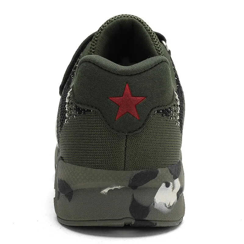 Летняя детская спортивная обувь военные тренировочные камуфляжные кроссовки