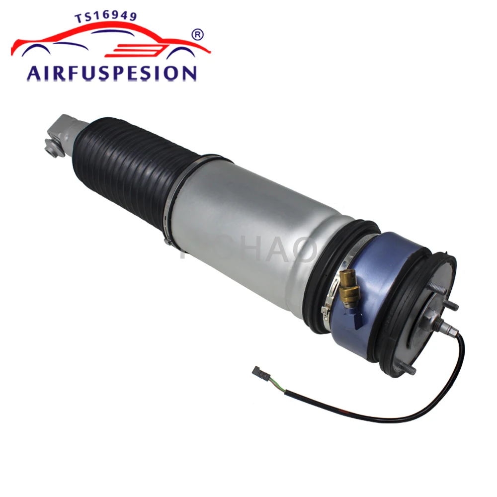 Задняя левая пневматическая подвеска амортизатор стойка с EDC датчиком для BMW E65 E66