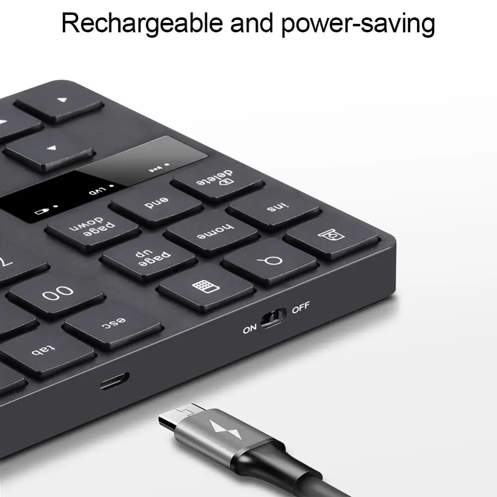 Портативная цифровая клавиатура миниатюрная USB-клавиатура для IOS Android аксессуары