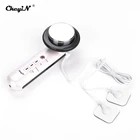 CkeyiN 3 в 1 ультразвуковой массажер для похудения тела Lipo сжигатель жира машина Вес потери инструменты кавитации инфракрасный EMS Красота машина