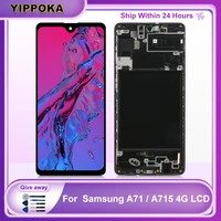 original for samsung galaxy a71 lcd sm a715fdsn sm a715fds display touch screen digitizer replace for samsung a715 display