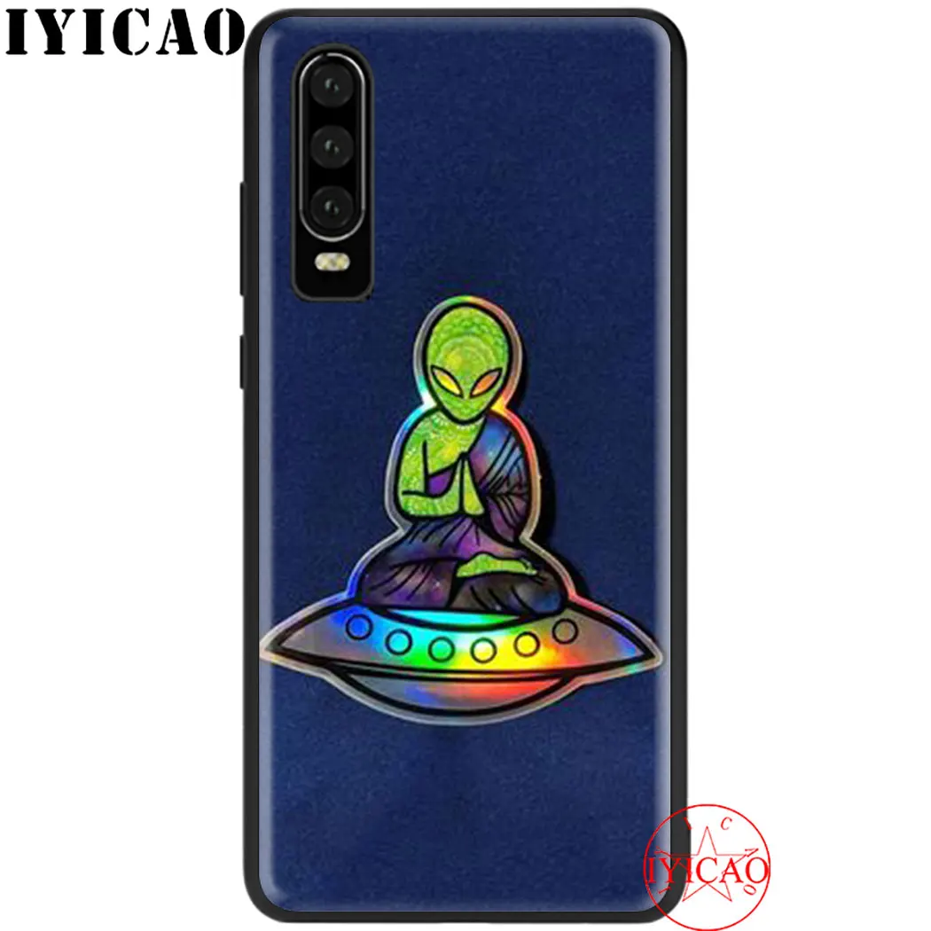 Мягкий чехол alien гангста для Honor 6A 7A 7C 7X 8X 8c 8 9 10 Lite 9X Note 20 Pro View 8A 20S
