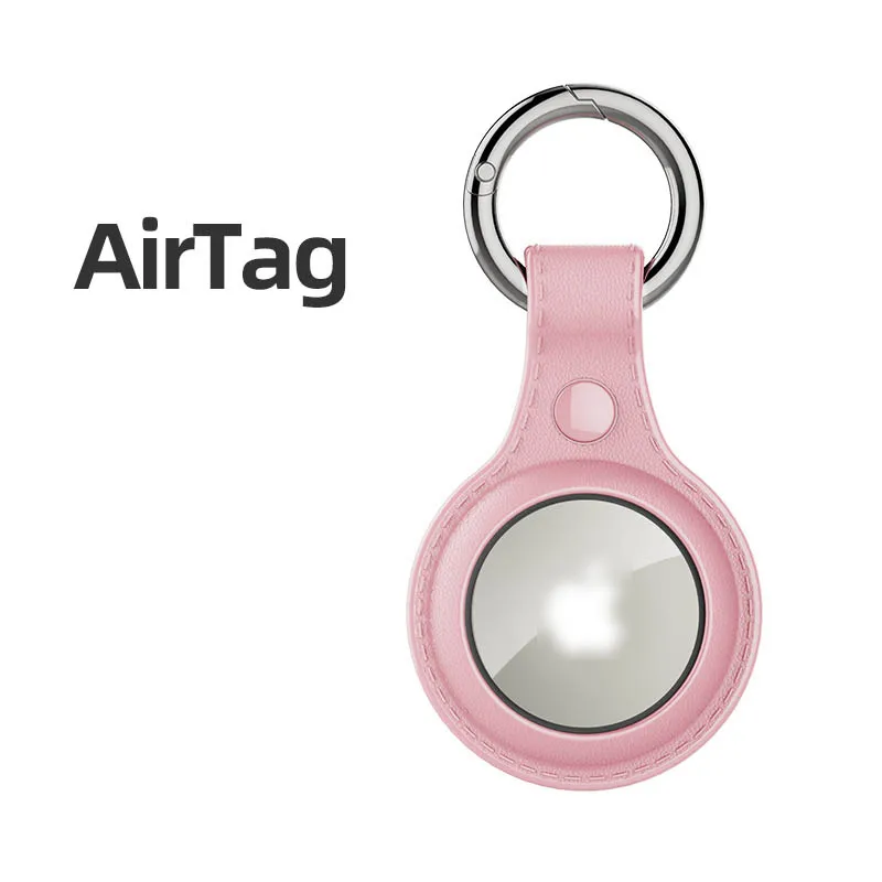 

Keychain For Apple Airtag Case TPU Protective Sleeve Airtags Dog Anti-lost Waterproof Location Tracker Soft Shell