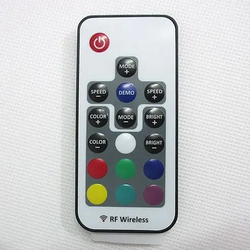 

Лучшая цена, 1 шт., усовершенствованный светодиодный контроллер, беспроводной пульт дистанционного управления светодиодами RGB