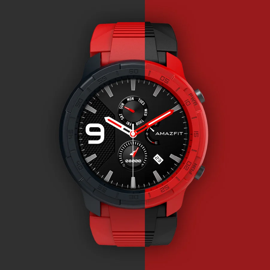 Чехол из ТПУ для Amazfit GTR 47 мм защитный чехол умных часов Xiaomi Huami