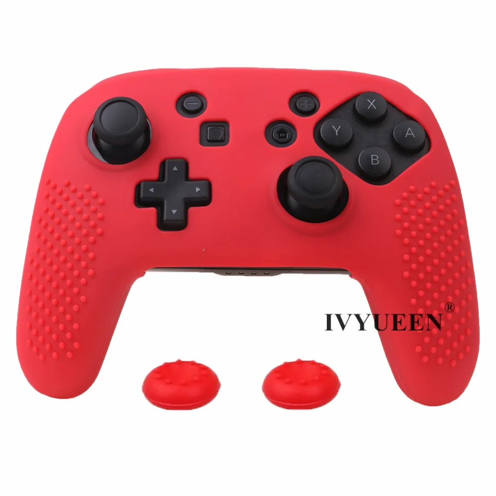 IVYUEEN шипованные анти скольжения силиконовый чехол для Nintendo Switch NS Pro контроллер
