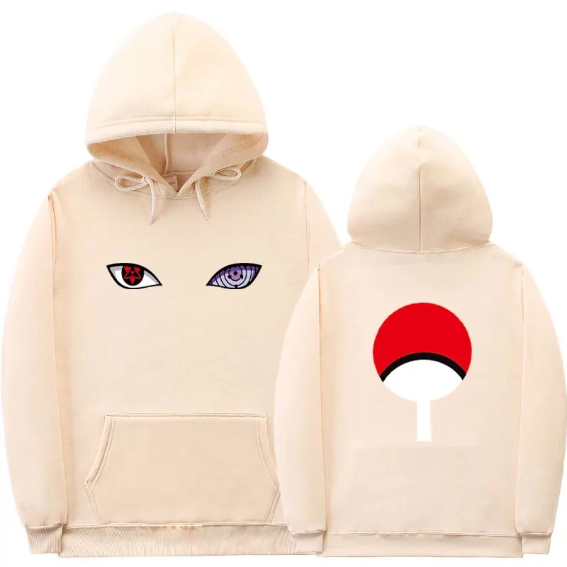 Новые Японские Аниме толстовки Uchiha Uzumaki Hatake Eyes Harajuku пуловер свитшот хип хоп
