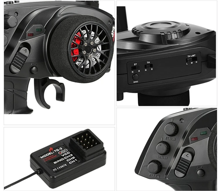 Высокое качество, GoolRC TG3 2,4G 3CH RC передатчик, цифровой радио пульт дистанционного управления, передатчик с приемником для RC автомобиля лодки