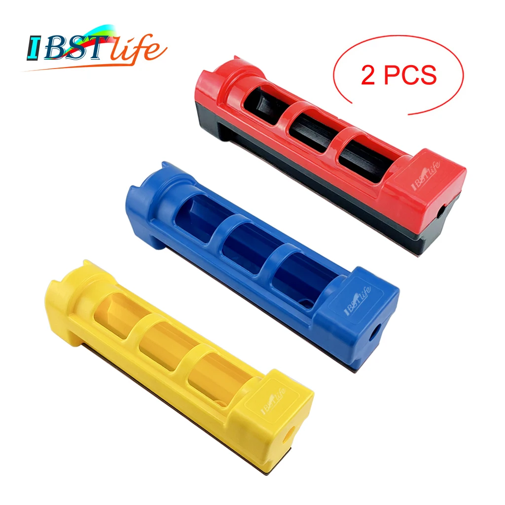

2PCS ABS Plastic Fishing Rod Pole Holder Fishing Box Fishing Rod Support Durable Tube Mount Bracket Socket Rack Boat Accessories