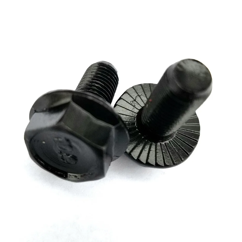 

2Pcs Bike Bicycle Crank Arm Bolts For Square Taper Bottom Bracket M8 X 18mm MTB Bicycle Chainwheel BB Crank Screw Accessory