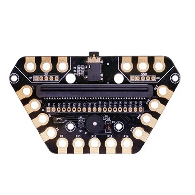 Плата расширения Microbit Micro: плата разработки bit IO Port DIY многофункциональная для
