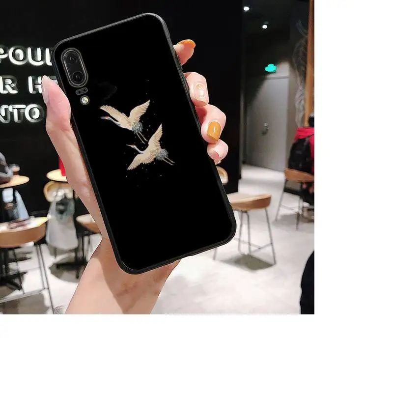 

Japanese style Art Phone Case For Huawei P20 P30 P9 P10 plus P8 lite P9 lite Psmart 2019 P20 pro P10 lite