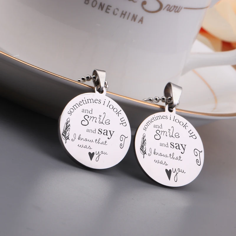 A Piece Of My Heart Lives In Heaven Bead Chain Charm Round Necklace Miscarriage Remembrance Baby Loss Jewelry Memorial Gift | Украшения и