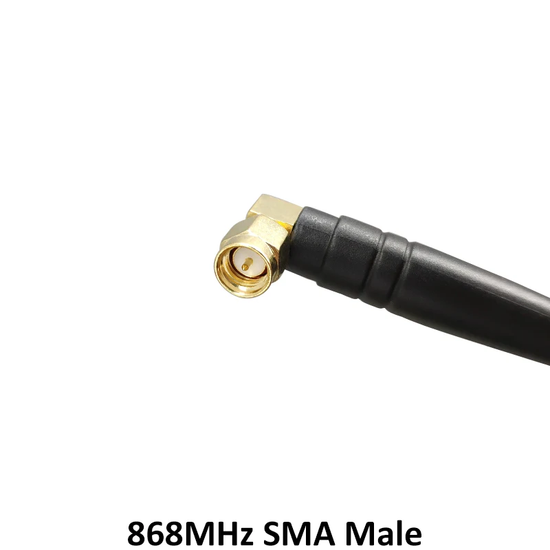 GRANDWISDOM 5pcs 868mhz antenna 3dbi sma male 915mhz lora antene pbx iot module lorawan signal receiver antena