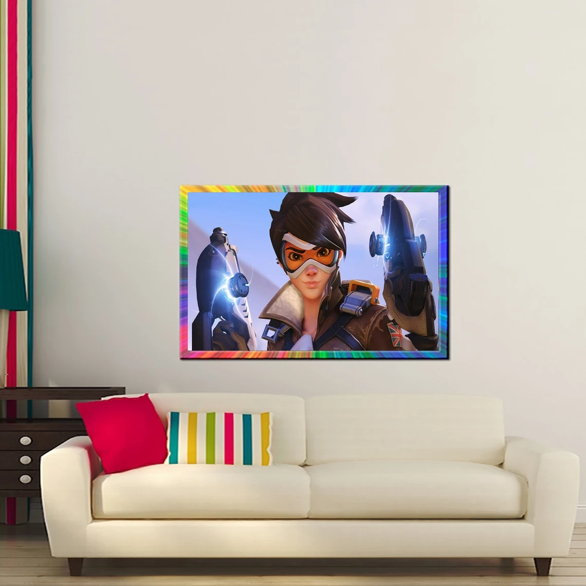 Новый постер-трассировщик для видеоигр Художественная печать Картина на холсте