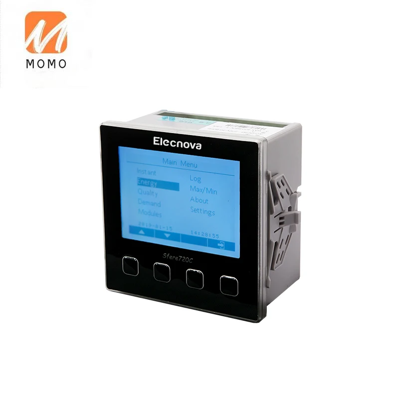 

Remote control electric multi function power quality energy meter network pm analyzer