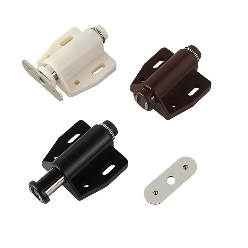 20 шт./лот Пластик Шкаф Магнитная Дверь ограничитель с защелкой для мебель