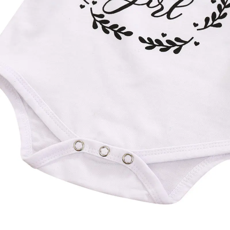 4 шт. Одежда для новорожденных девочек комплекты маленьких Комбинезон с