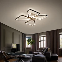 modern led household lamp branch ceiling chandelier bedroom study living room gray sky decoration modern ceiling lamp