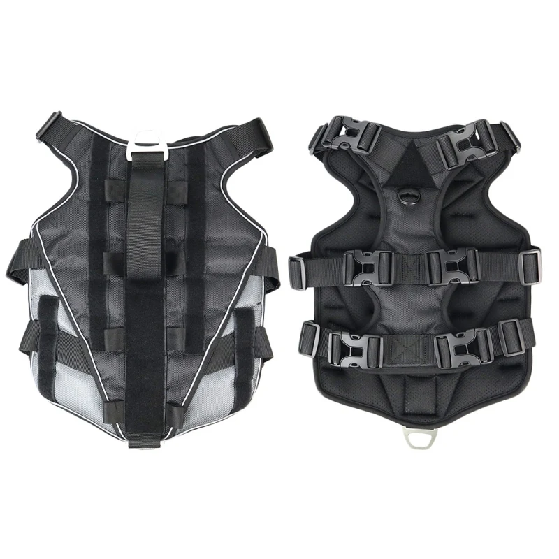 

Pet Chest Harness Dog Traction Vest Durable Dog Harness Medium And Large Dogs Training Harness Explosion-proof Vest Harnesses