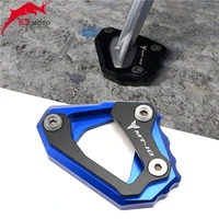 motorcycles accessories for yamaha mt 10 mt10 mt 10 2016 2022 motorbike cnc sidekickstand stand enlarger extension plate