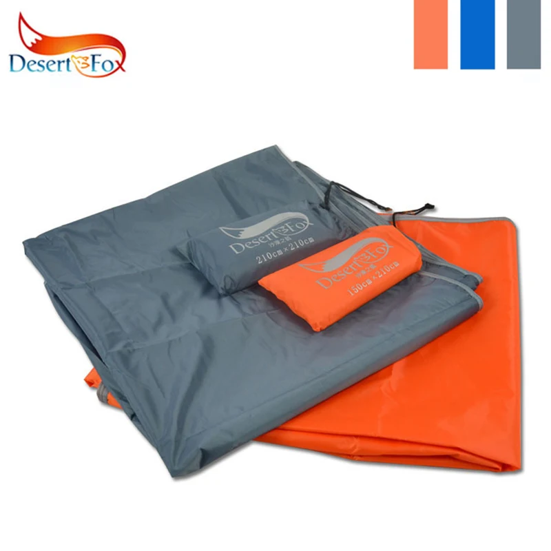   Desert&Fox Waterproof Tent Floor Tarp Picnic Mat Ultralight Pocket Tent Footprints Beach Tarp with Sack for Camping Hiking 