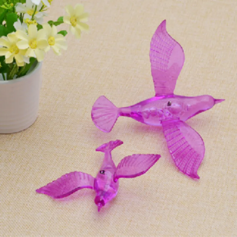 10 шт./лот акриловые хрустальные Колибри Свадебный декор потолочный цвет кулона