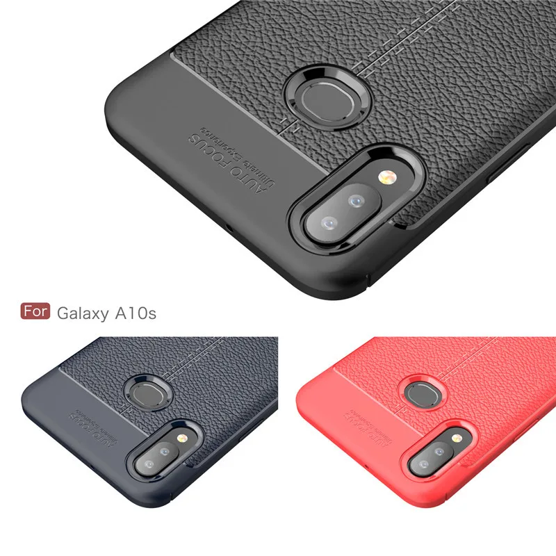 Мягкий бампер чехол для samsung Galaxy A10s силиконовый ударопрочный ТПУ полный телефона