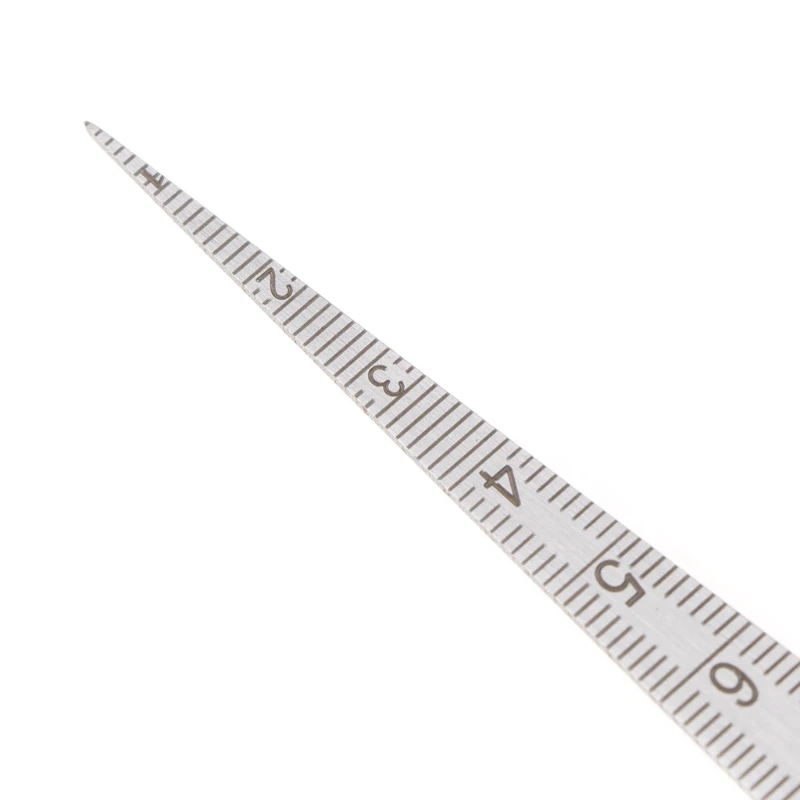 1-15mm Stainless Steel Taper Gauge Feeler Gap Hole Measuring Tool Double Side Wedge Aperture Scale | Инструменты