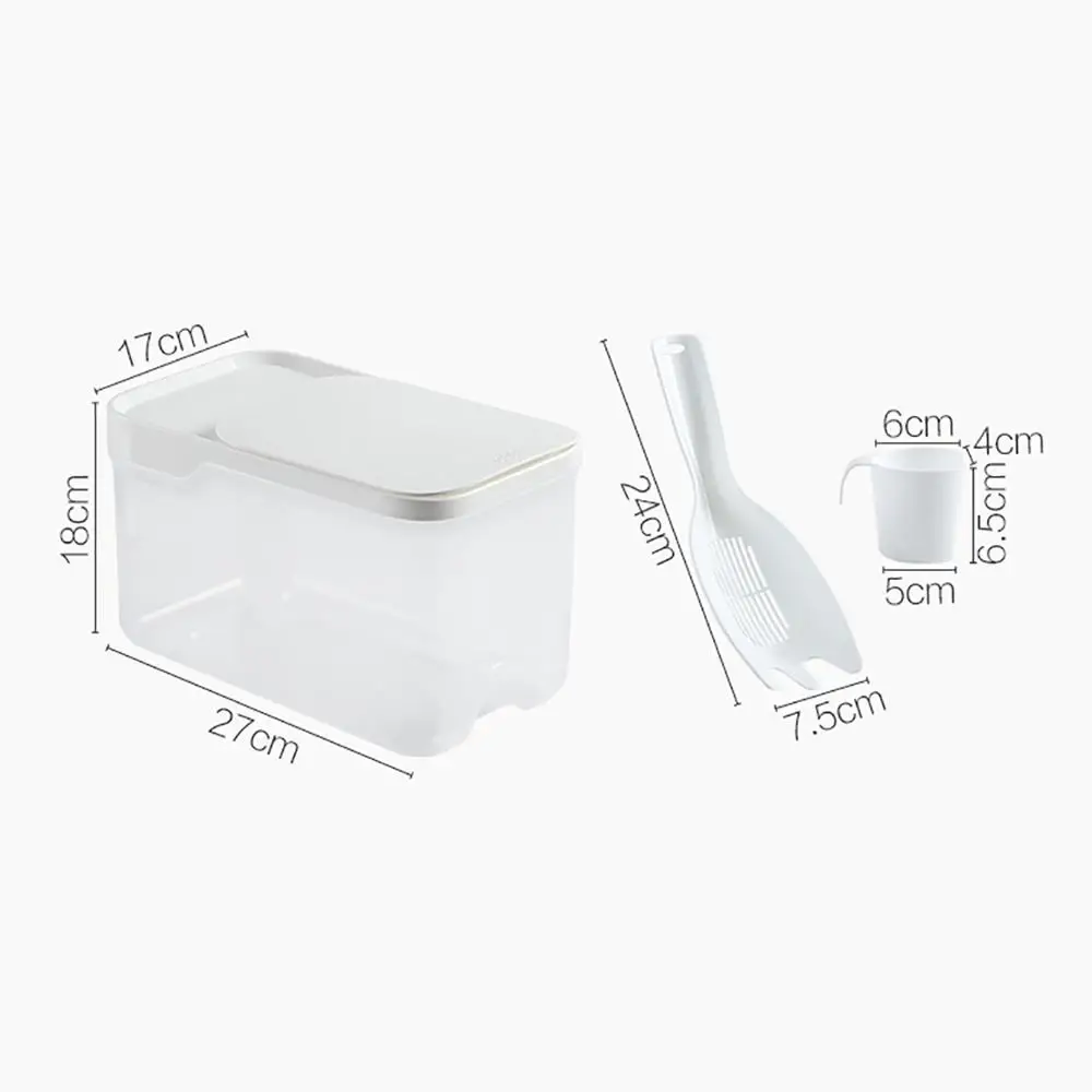 Кухонное ведро для риса 5 кг бытовой влагостойкий герметичный цилиндр с шкивом