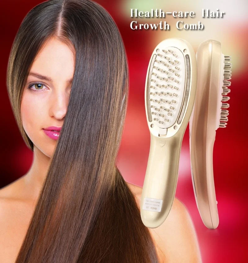 

Hair care products electric massager hair growth comb with photon treatment