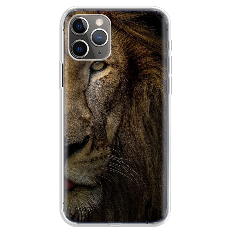 

Animal World Case For iPhone 7 8 6 6S Plus 11 Pro Max 12 Mini XR X XS 5 5S SE 2020 Soft Silicone Back Cover Fundas Cases Luxury