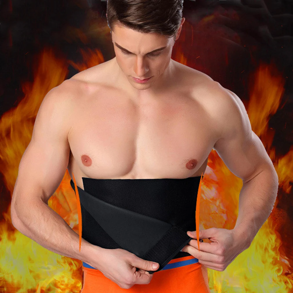 

Women Men Adjustable Waist Weight Loss Trimmer Slimming Belt Fat Burning Exercise Belly Body Shaper Wrap Band Support Wholesale