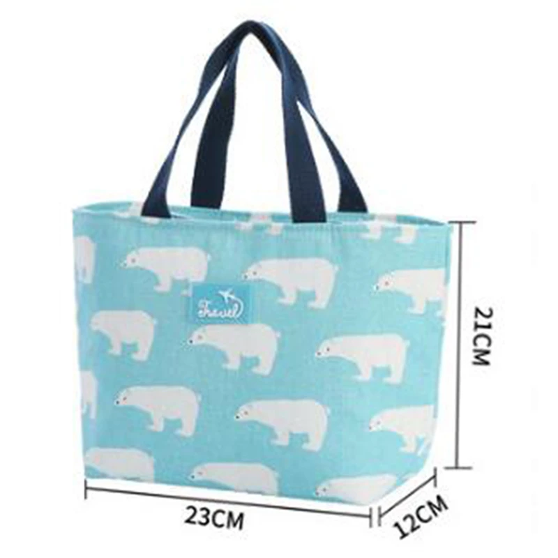 

Lunch Bag For Women Funny Cartoon Kids Bento Cooler Bags Flamingo Thermal Breakfast Food Box Portable Picnic Travel