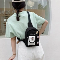 kawaii ins japanese small shoulder bag new korean version student cartoon bag simple nylon girl handbag
