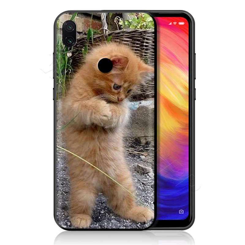 2 Чехол с забавным котенком котом для Xiaomi Redmi 4A 4X5 5A 6 6A 7 7A S2 Note Go K20 Pro Plus Prime 8T - Цвет: 2