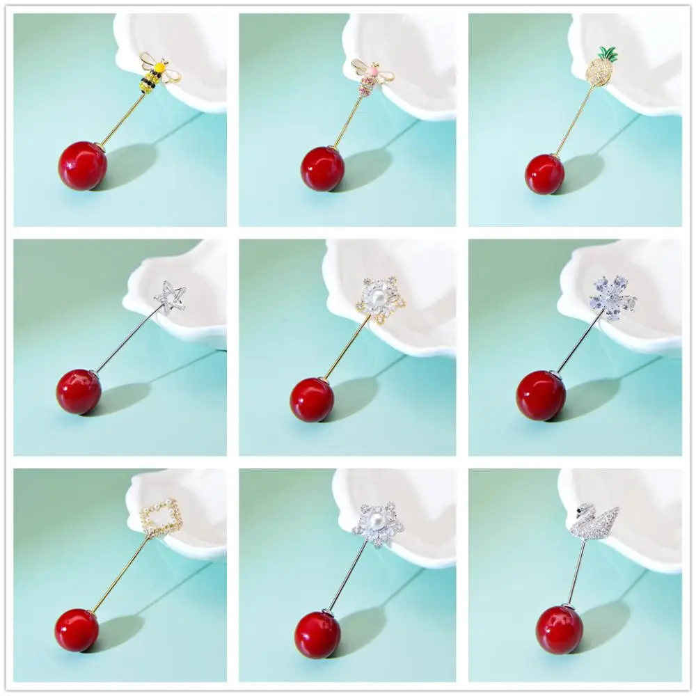 CINDY XIANG фианиты броши в виде пчел для женщин и мужчин жемчужная булавка брошь