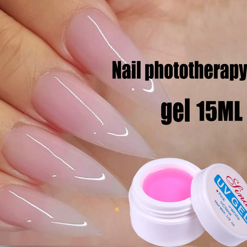 Nail Art фототерапии клей быстрое строительство наращивание ногтей гель акриловый