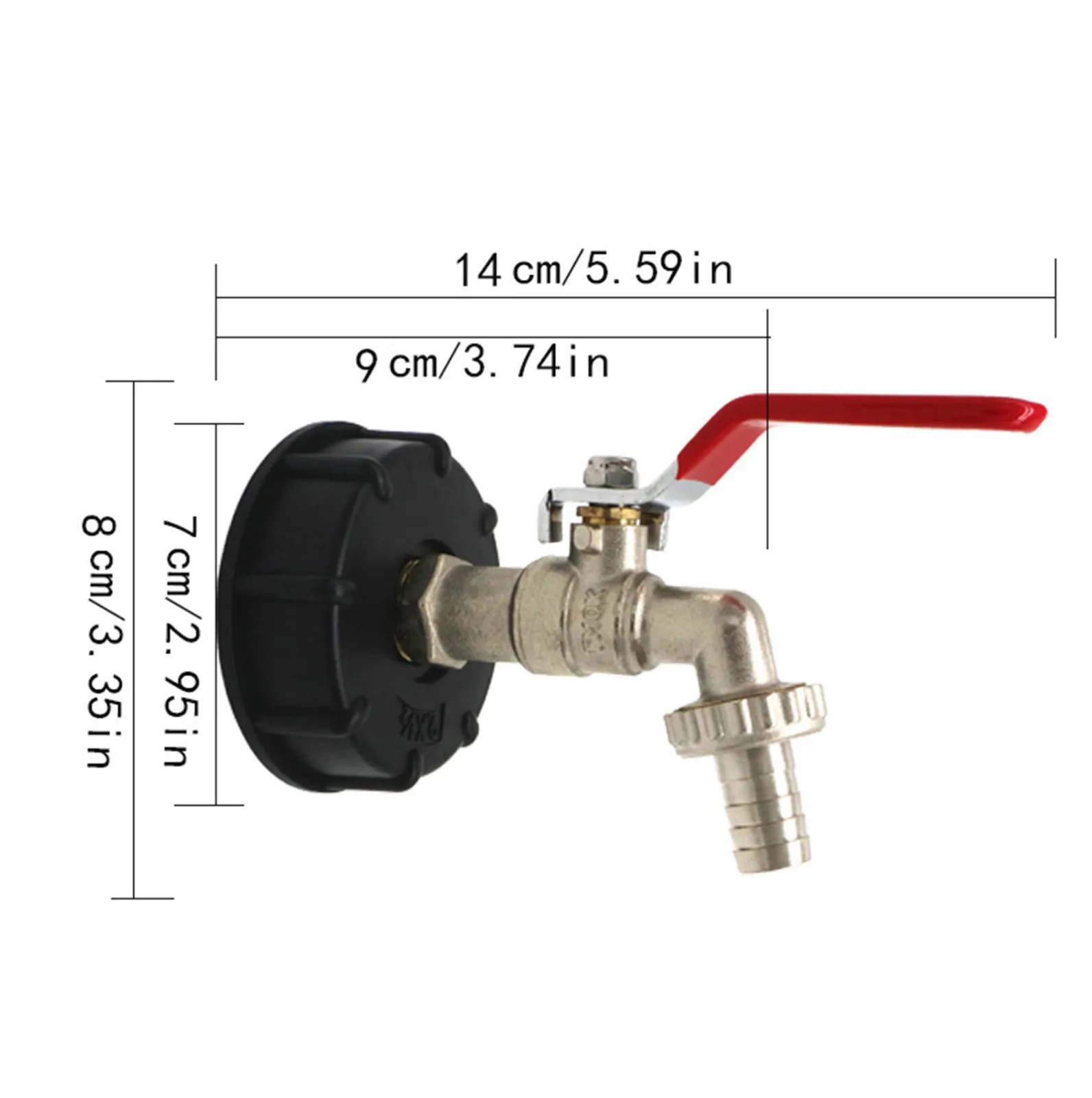 

Chrome Plated Brass Tap Connector Quick Release Connector