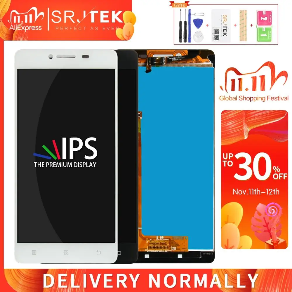 Srjtek 5 0 ''для Lenovo A858 ЖК-дисплей сенсорный экран Сенсорная панель дигитайзер