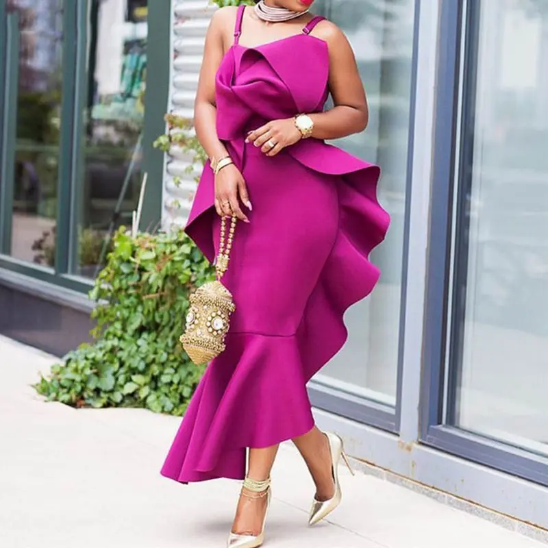 Женские трубки облегающее платье с открытой спиной оборками пикантные вечерние