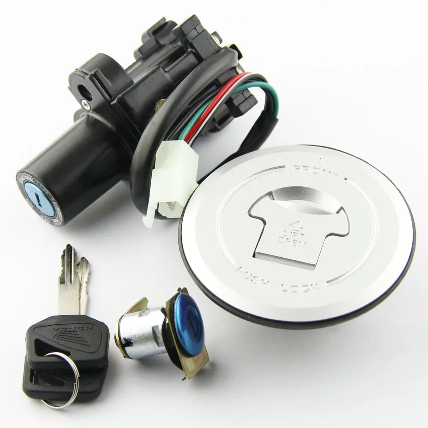 Переключатель зажигания мотоцикла крышка бензобака комплект ключей для