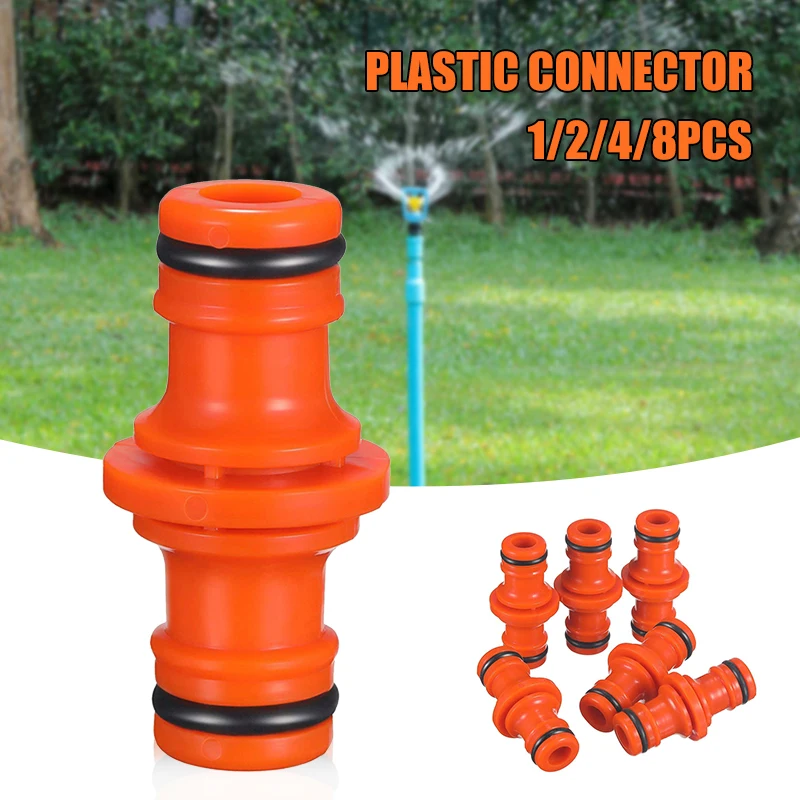 

1/2/4/8pcs 1/2 Inch Garden Connector Reusable And Durable Plastic Connector Gardening Tool капельный полив Filtro De Agua