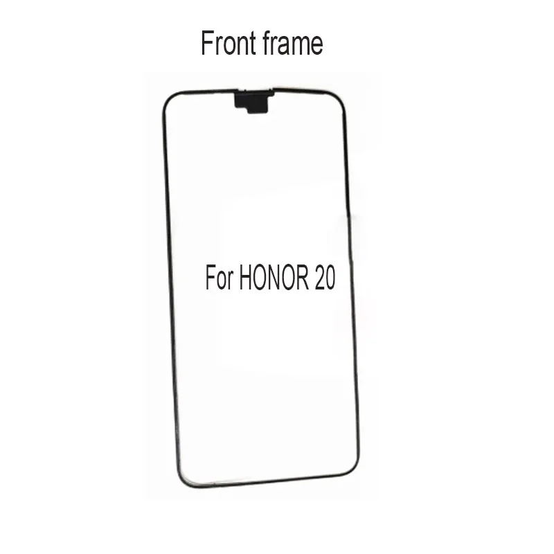 Передняя панель для Huawei Honor 20 Nova 5T средняя рамка Корпус Лицевая ЖК-дисплей с