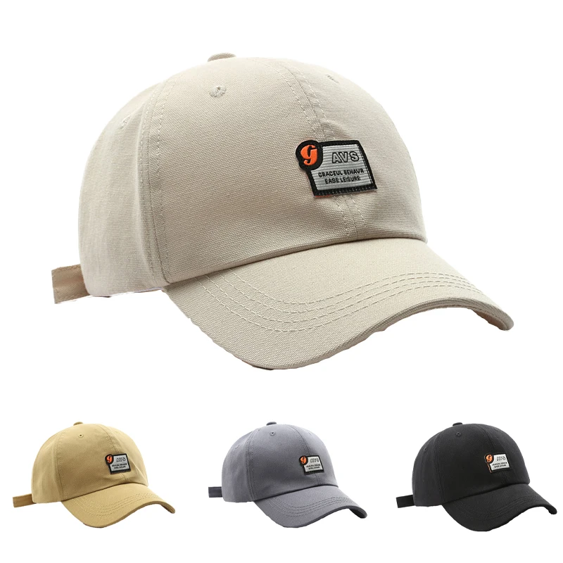 

Men Baseball Cap Women Snapback Adjust Letter Patch Hat Hip-Hop Trucker Unisex Seasons Outdoor Sport Cotton Casual Sun Hat
