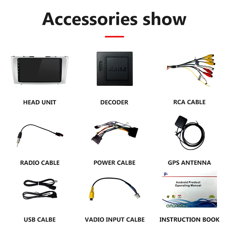 Автомагнитола на Android 10 2 Din HD мультимедийный плеер bluetooth FM-радио GPS для Toyota camry 6 2006