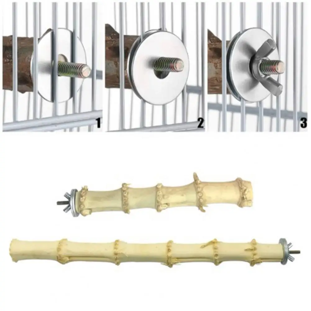 

Parrot Cage Toys Molar Toy Parrot Toys Bur-free Relieve Boredom Eco-friendly Parrot Bird Foraging Balls Toy