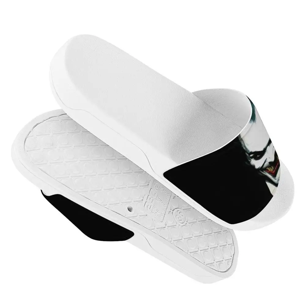 2020 новые модные мужские шлепанцы на платформе с клоуном Модные пляжные Домашние